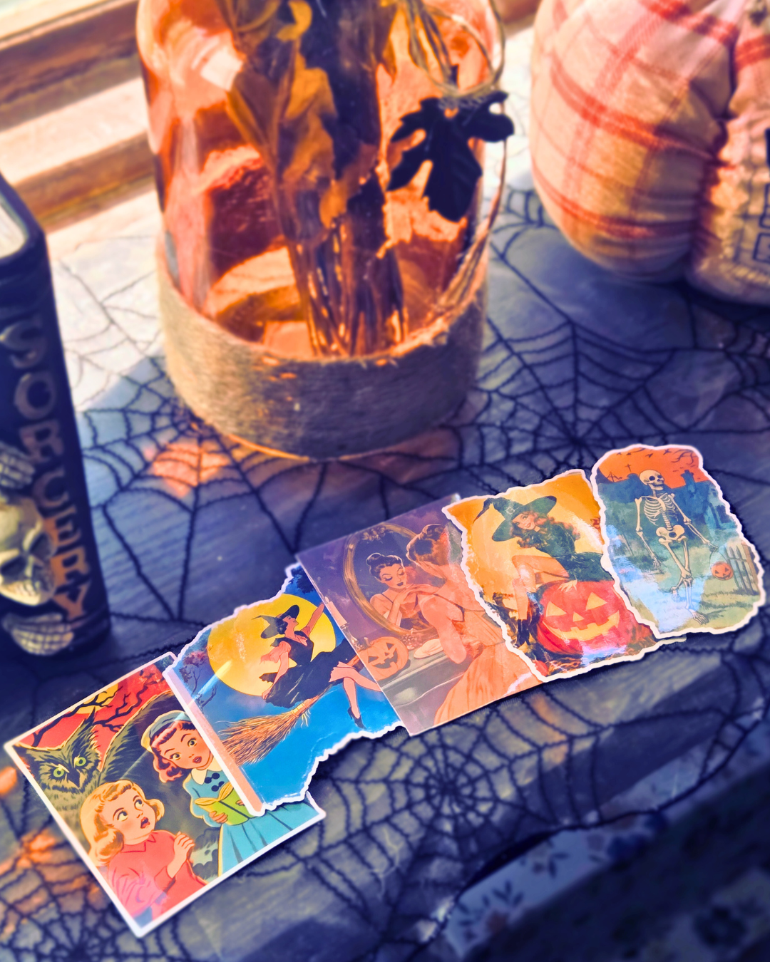 2025 Halloween Sticker Collection - SPOOKY VINTAGE