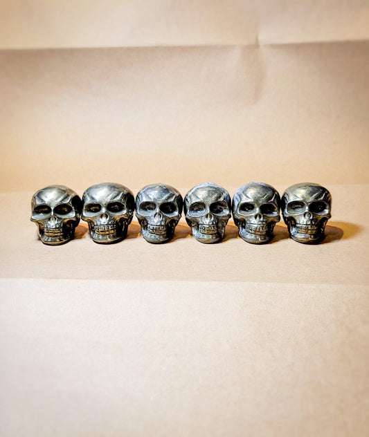 Natural Pyrite Skull Crystal