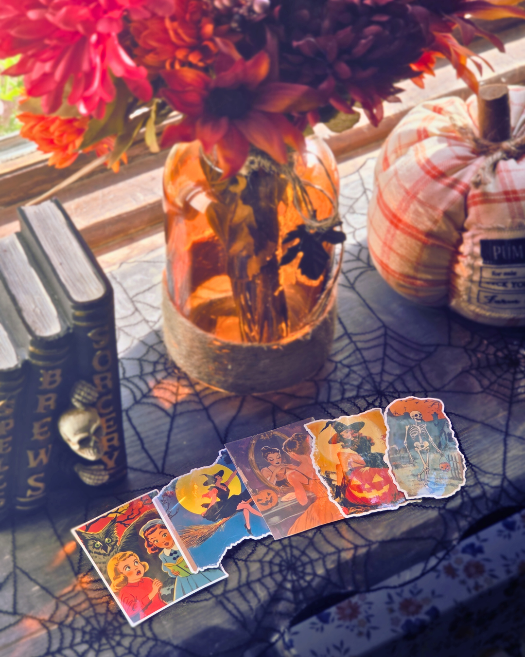 2025 Halloween Sticker Collection - SPOOKY VINTAGE
