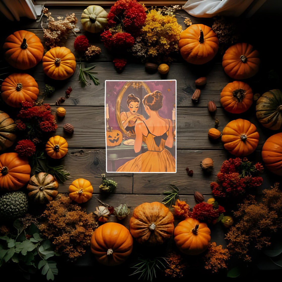 2025 Halloween Sticker Collection - SPOOKY VINTAGE