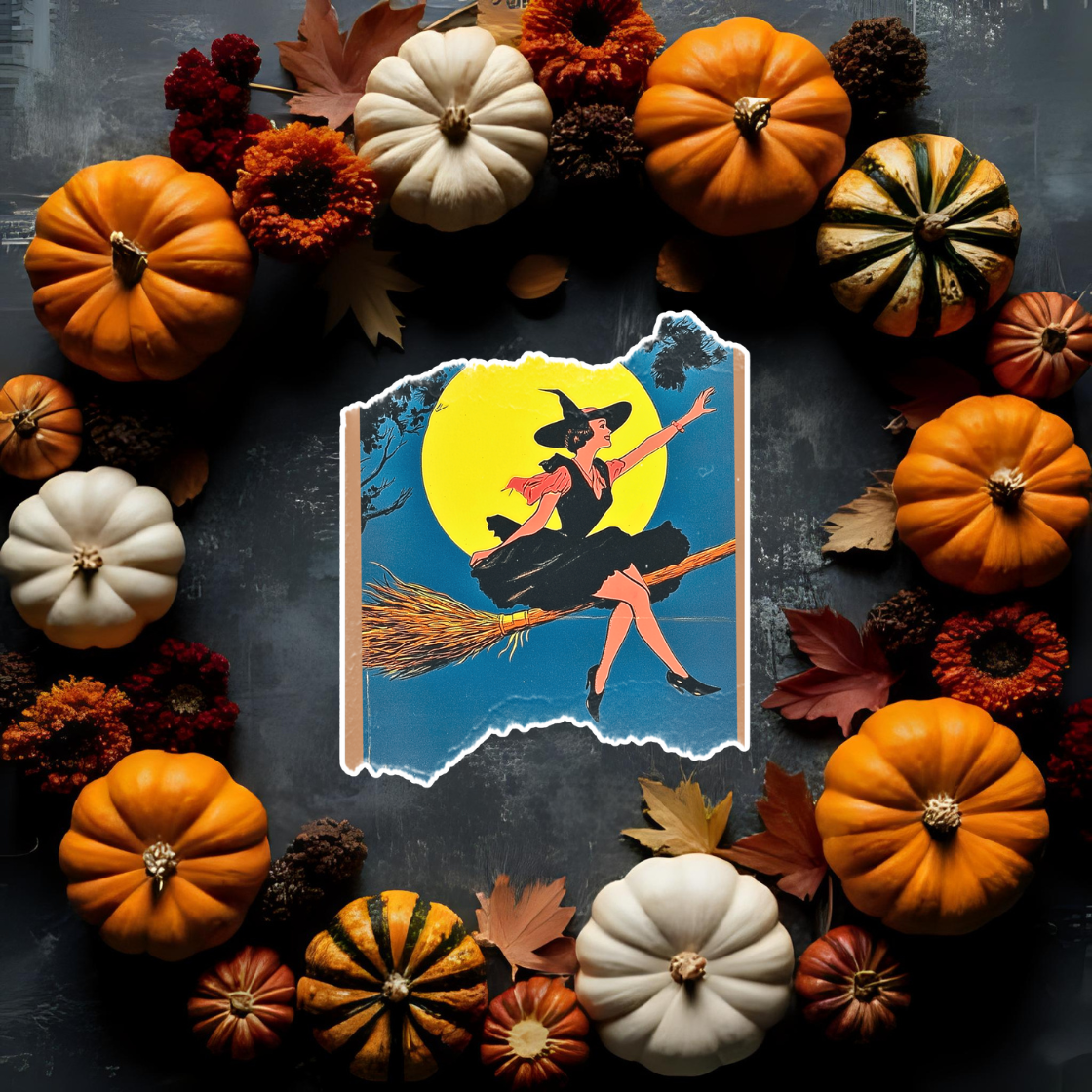 2025 Halloween Sticker Collection - SPOOKY VINTAGE