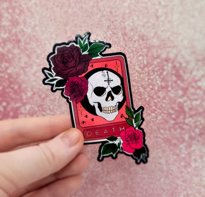 Death Tarot Card Sticker