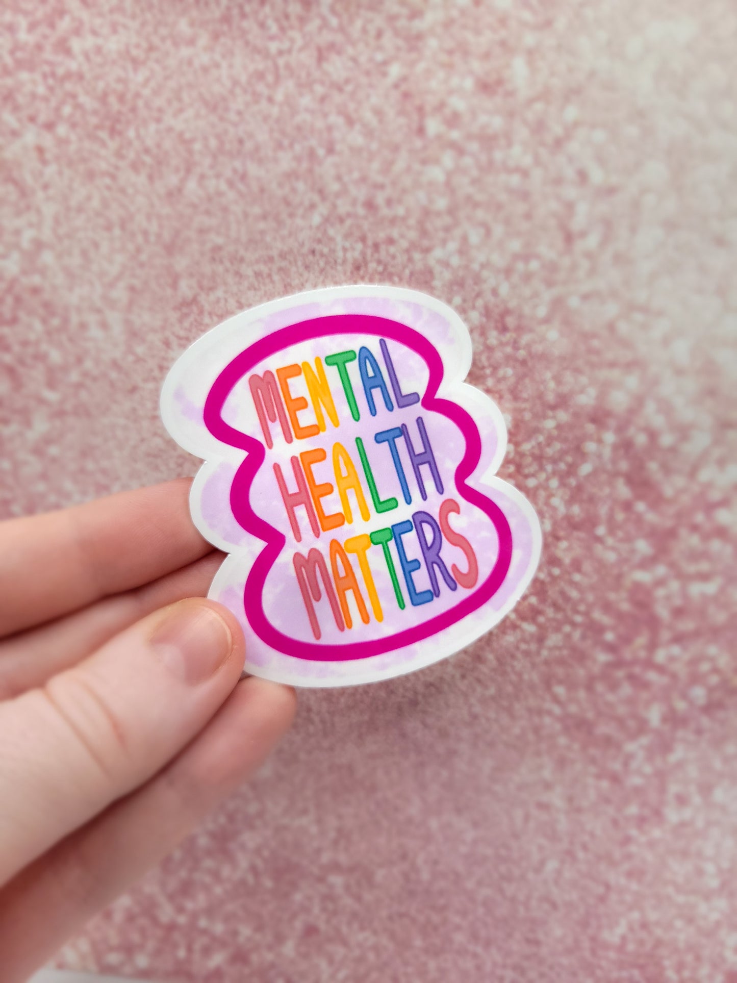 Mental Health Matters Water-Resistant sticker