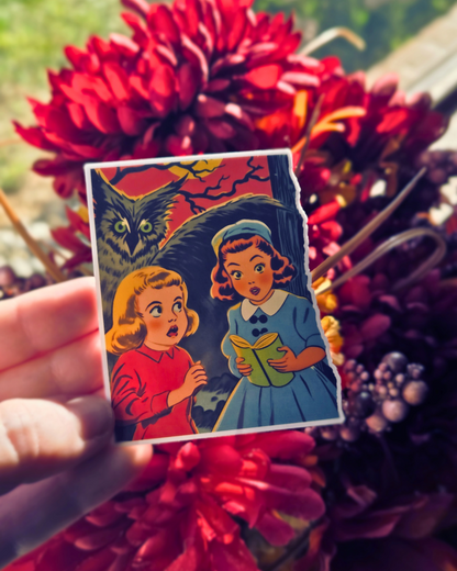 2025 Halloween Sticker Collection - SPOOKY VINTAGE