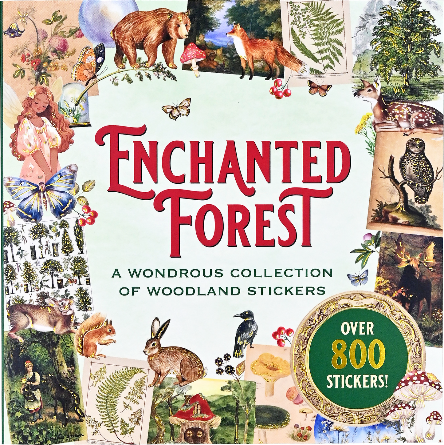 Enchanted Forest Sticker Book