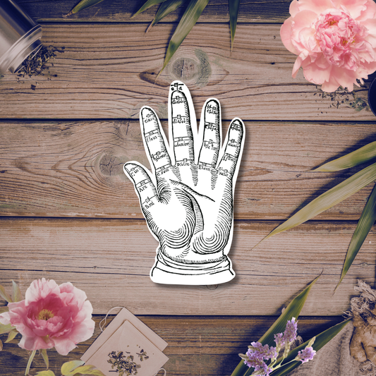Palm Reading Sticker