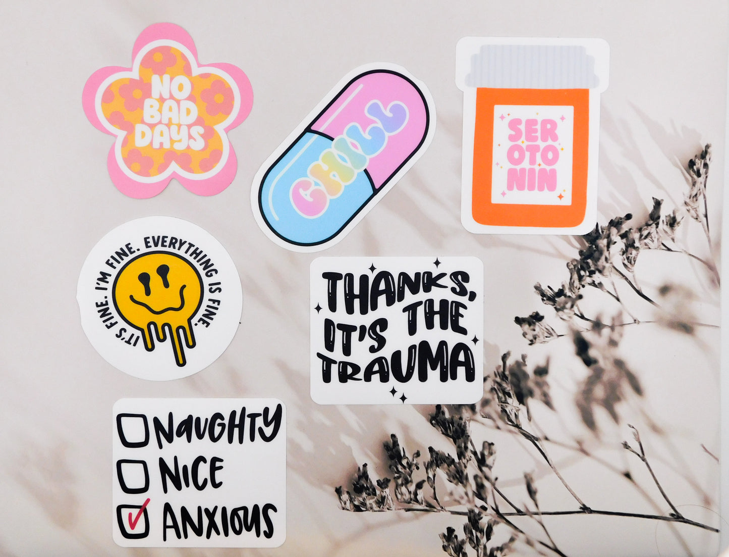 Mental Health Collection Sticker Pack