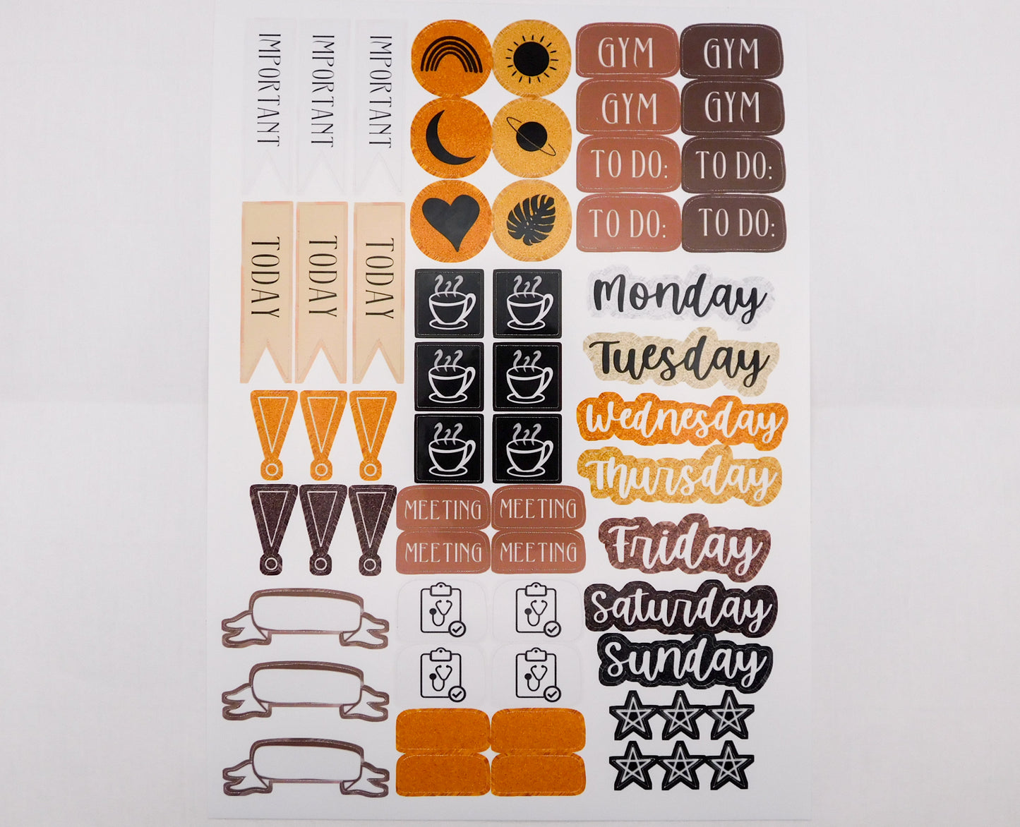 Planner Stickers- Four Set