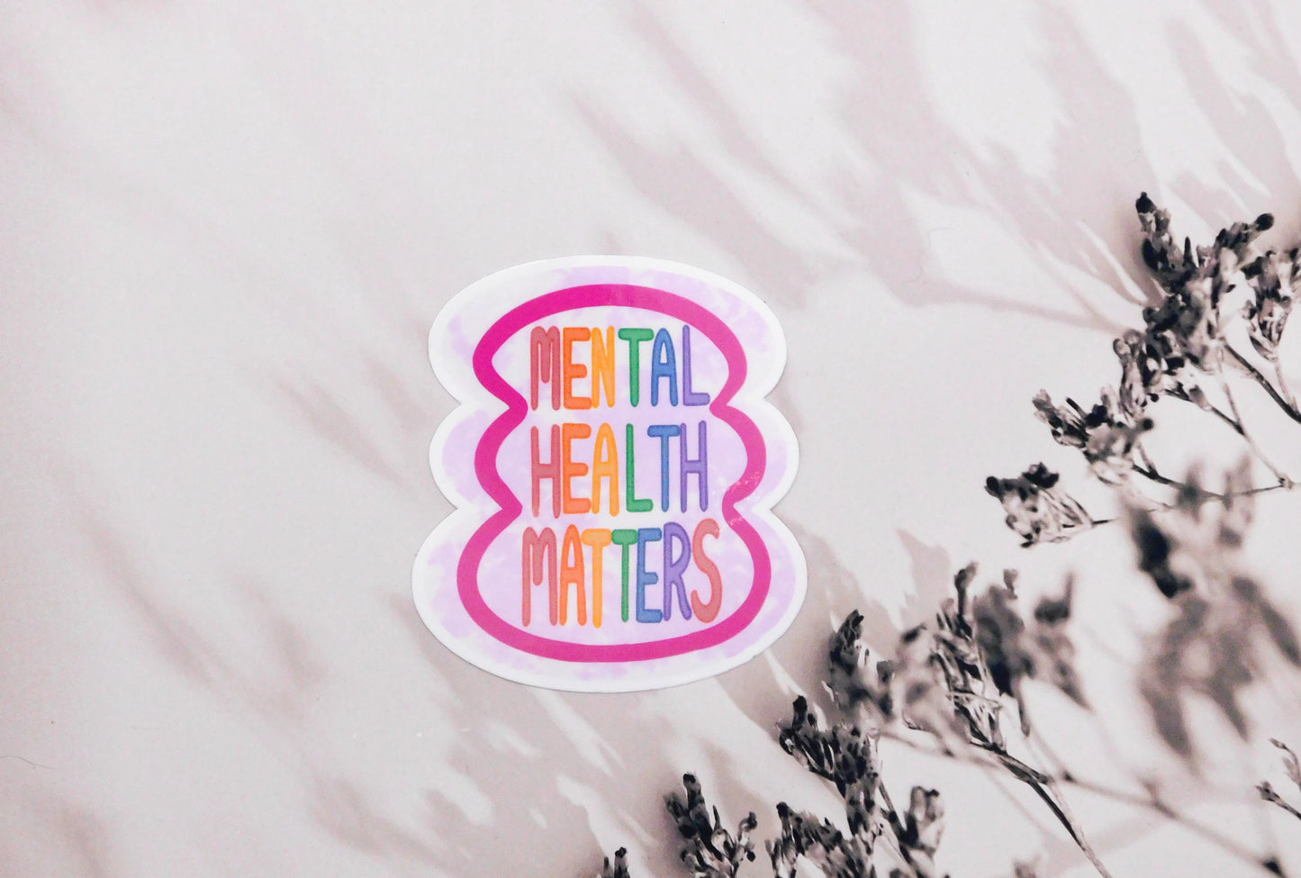 Mental Health Matters Water-Resistant sticker