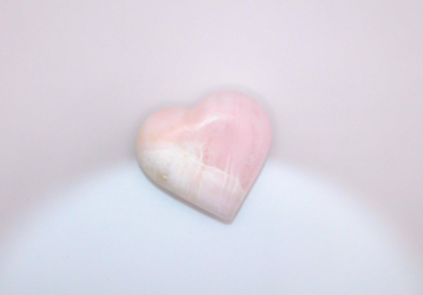 Light Pink Calcite Heart