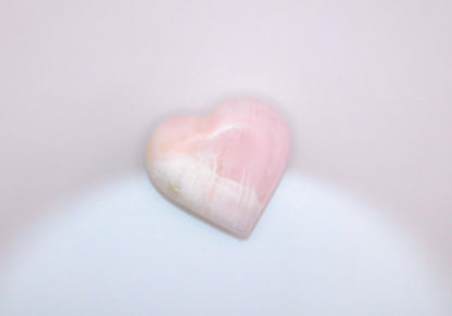 Light Pink Calcite Heart