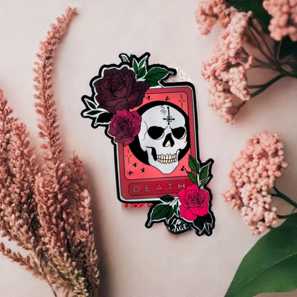 Death Tarot Card Sticker