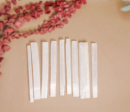 Selenite Wand-6 Inches (2pcs)