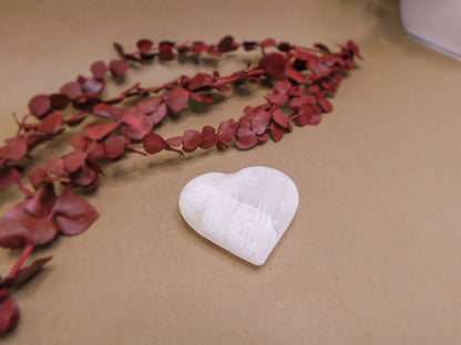 Light Pink Calcite Heart